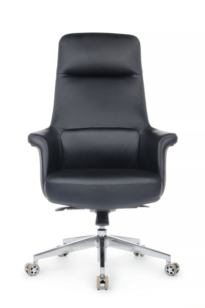 Изображение кресло rv design verdi (а-655) кожа черная